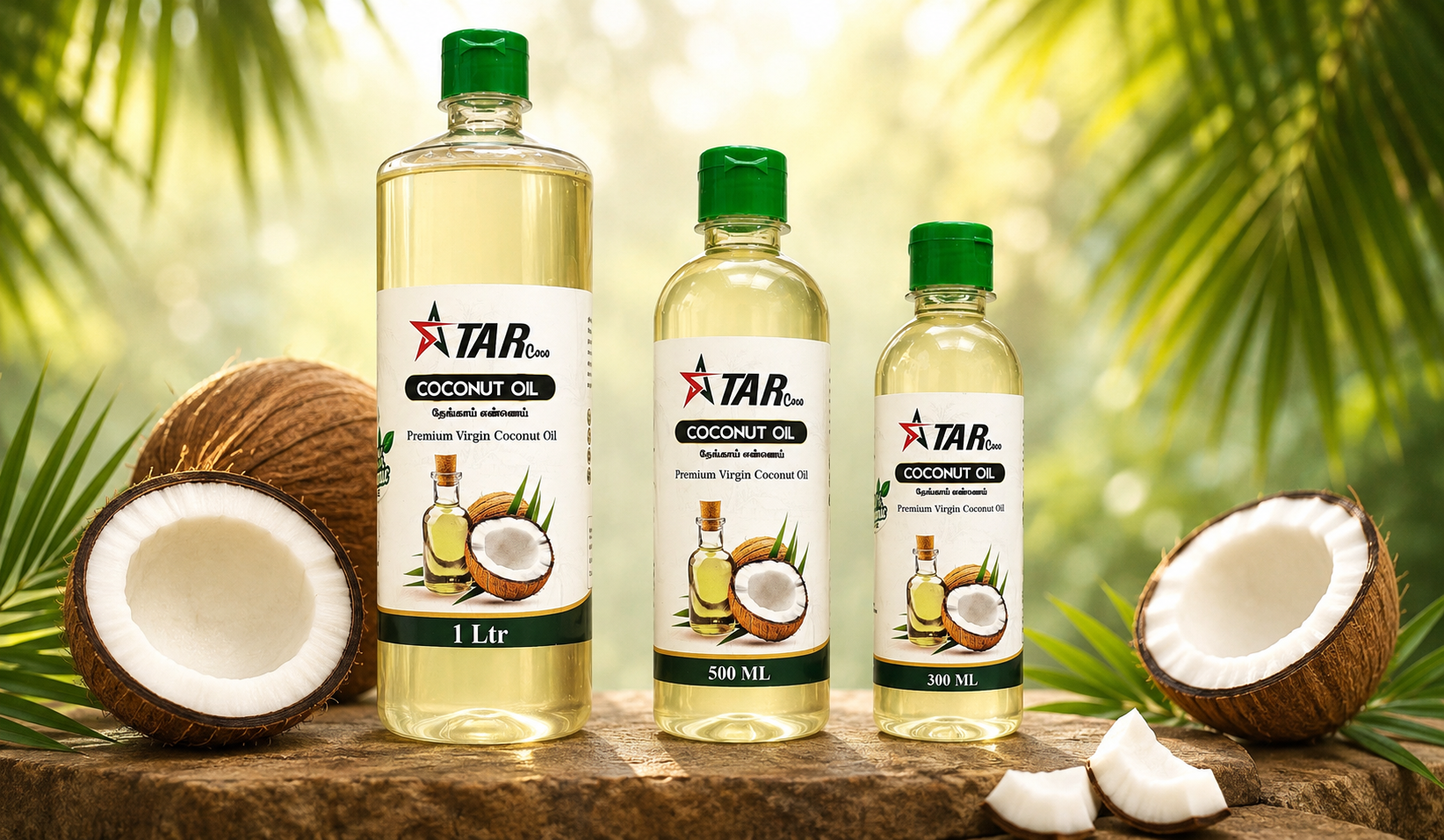 Pure Cold Pressed Coconut Oil Manufacturer Theni